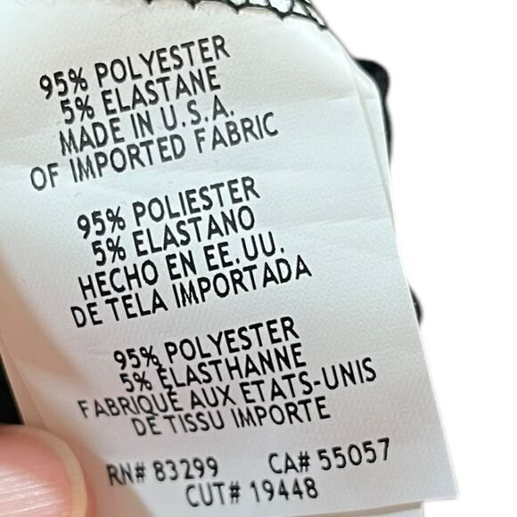 Annalee + Hope Ruffle Sleeve Black Dress, Size L - Picture 8 of 9